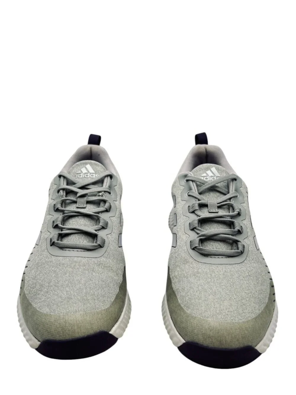 adidas Light Gray Running Sneakers Bounce Athletic Shoes Size 8